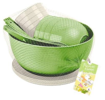 Набор для пикника Plast Team на 4 персоны 270х250х210 мм 25 предметов Picnic time